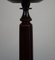 Mahogany Torchiere Pedestal Plant Stand 3