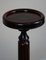 Mahogany Torchiere Pedestal Plant Stand 6