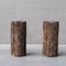 Pedestales de madera estilo Wabi Sabi españoles. Juego de 2, Imagen 1