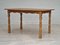 Danish Dinning Table and Chairs in Oak and Wool, 1970s, Set of 5 6