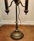 Twin Adjustable Height Electrified Oil Table Lamp 3