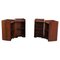 Wooden Nightstands Arthona by Afra E Tobia Scarpa for Maxalto, 1980s, Set of 2 1