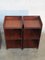 Wooden Nightstands Arthona by Afra E Tobia Scarpa for Maxalto, 1980s, Set of 2 11