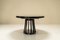 S11 Round Dining Table in Ebony by Angelo Mangiarotti, Italy, 1970s 2