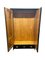 Original Black Art Nouveau Wardrobe with Mirror, 1920s 3