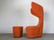 Drum Chair and Footstool by Mac Stopa for Cappellini, 2010s, Set of 2, Image 12