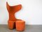 Drum Chair and Footstool by Mac Stopa for Cappellini, 2010s, Set of 2 8