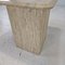 Italian Coffee Table in Travertine, 1980s 12