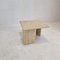 Italian Coffee Table in Travertine, 1980s 6