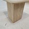 Italian Coffee Table in Travertine, 1980s 11