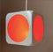Space Age Dice Ceiling Light by Hoyrup Lighting, Denmark, 1970s 3