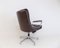 Gentilina Desk Chair in Leather by Andre Vandenbeueck for Strässle, 1960s, Image 3