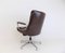 Gentilina Desk Chair in Leather by Andre Vandenbeueck for Strässle, 1960s 8