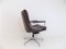 Gentilina Desk Chair in Leather by Andre Vandenbeueck for Strässle, 1960s, Image 16