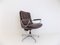 Gentilina Desk Chair in Leather by Andre Vandenbeueck for Strässle, 1960s 2