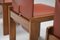 121 Esszimmerstühle aus Leder von Afra & Tobia Scarpa für Cassina Italy, 6 . Set 3