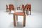 Leather 121 Dining Chairs by Afra & Tobia Scarpa for Cassina Italy, Set of 6 15