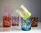 Italian Modern Drinking Set from Ribes the Art of Glass, Set of 6, Image 5