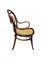 Original Art Nouveau Armchair with Viennese Wicker from Thonet, 1890s, Image 3