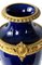 Französische Sevres Porzellan Vasen in Kobaltblau & Bronze, 1890er, 2er Set 7