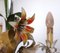 Lampadario floreale in metallo, Italia, anni '60, Immagine 6