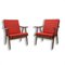 Mid-Century Armchairs by Jaroslav Šmídek for TON, 1970s, Set of 2 1