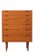 Mid-Century Teak Chest of Drawers by Svend Langkilde for Illums Bolighus, 1960s 7