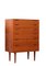 Mid-Century Teak Chest of Drawers by Svend Langkilde for Illums Bolighus, 1960s 14