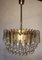 Waterfall Ceiling Lights in Gold-Plated with Crystal Drops from Palwa, Set of 2 2