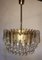 Waterfall Ceiling Lights in Gold-Plated with Crystal Drops from Palwa, Set of 2, Image 2