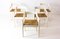White Carimate Chairs by Vico Magistretti for Cassina, 1960s, Set of 5 1