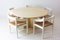 Large Italian Dining Table in Travertine, 1970s 10