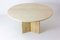 Large Italian Dining Table in Travertine, 1970s, Image 8