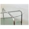 Round Tubular Side Table with Double Glass Top by Marcel Breuer for Thonet, Image 7