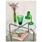 Round Tubular Side Table with Double Glass Top by Marcel Breuer for Thonet 4