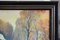 Naive Austrian School Artist, Winter Landscape, Early 20th Century, Oil on Board, Framed 7