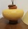 Large Pebble and Rich Yellow Glass Sideboard Lamp, 1960s, Image 4