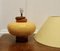 Large Pebble and Rich Yellow Glass Sideboard Lamp, 1960s 8