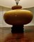 Large Pebble and Rich Yellow Glass Sideboard Lamp, 1960s 11