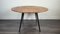 Round Black Leg Drop Leaf Dining Table attributed to Lucian Ercolani for Ercol, 1960s 1