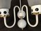 Vintage Wandlampe aus Metall & Glas, 1970er 11