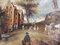 Artiste Flamand, Peintures de Paysages, 1800s, Huile, Set de 2 2