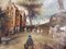 Flemish Artist, Landscape Paintings, 1800s, Oil, Set of 2 2