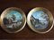 Flemish Artist, Landscape Paintings, 1800s, Oil, Set of 2 1