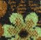 Grünbraune Tischlampe mit Leuchtendem Blumenschirm, 1070er 8