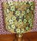 Table Lamp with Luminous Floral Shade in Green Brown, 1070s 6