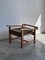 Bructist and Rustic Chair with Folding Backrest, 1960s 7