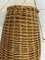 Vintage French Wicker Umbrella Stand, 1960s 7