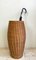 Vintage French Wicker Umbrella Stand, 1960s, Image 2