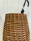 Vintage French Wicker Umbrella Stand, 1960s 3
